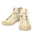 【5%OFFクーポン 7日9：59迄】【中古】 コンバース サイドゴア ハイカットスニーカー JACK PURCELL 1SD195 レディース SIZE 23.5 (M) CONVERSE