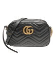  グッチ レザーショルダーバッグ ゴールド金具 GGマーモント 447632 213317 レディース GUCCI