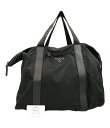 【中古】 プラダ ボストンバッグ V49Z ユニセックス PRADA