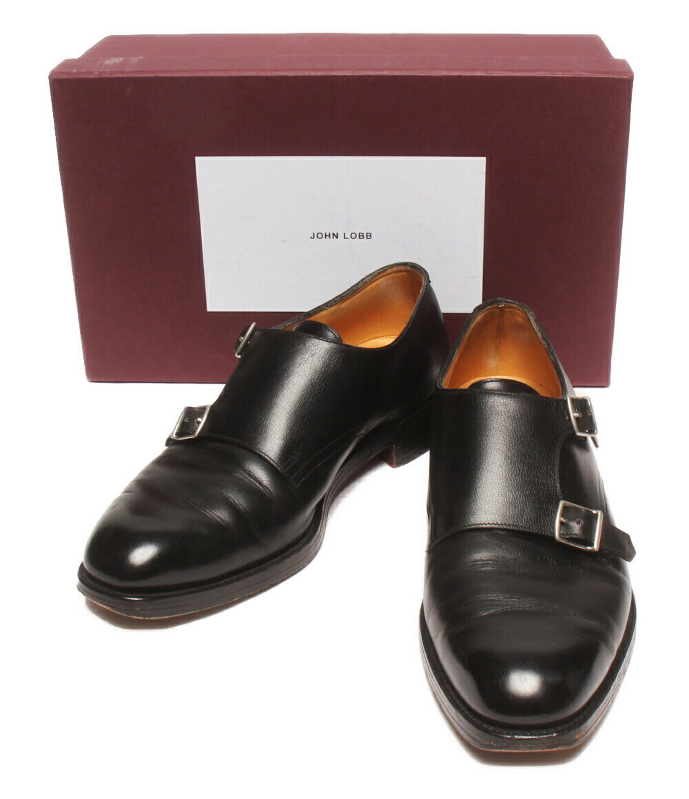 【中古】 ジョンロブ ローファー ベルト VIKING 7595 2080 メンズ SIZE 9E JOHN LOBB