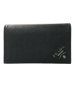 【5%OFFクーポン 7日9：59迄】【中古】美品 プラダ 名刺ケース カードケース 2MC122 メンズ PRADA