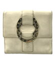 【5%OFFクーポン 7日9：59迄】【中古】 ブルガリ 二つ折り財布 メンズ Bvlgari