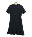 【5%OFFクーポン 7日9：59迄】【中古】美品 バレンシアガ シルク混 半袖ワンピース レディース SIZE 40 (M) Balenciaga