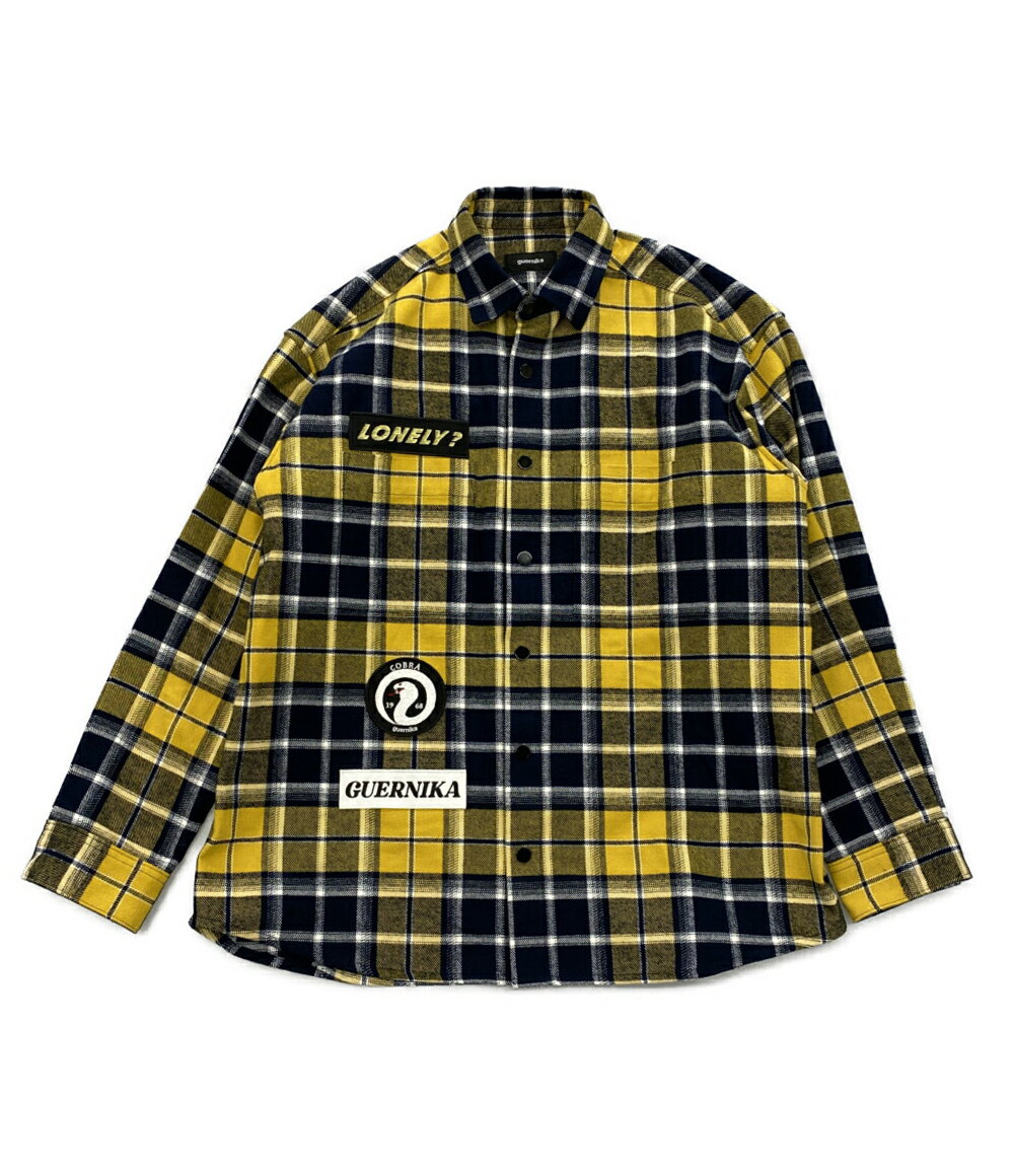 yÁz QjJ Vc l Check Shirt Jacket GR-TCSG-1 Y SIZE F GUERNIKA