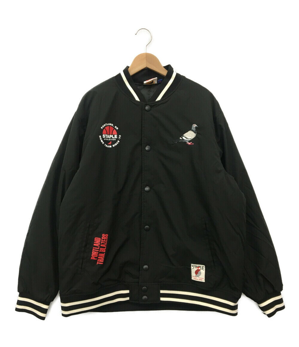 【先着クーポン 3/21 20:00〜3/27 1:59】【中古】美品 ステイプル ジャケット ブルゾン ×NBA メンズ SIZE 2XL (XL以上) Staple