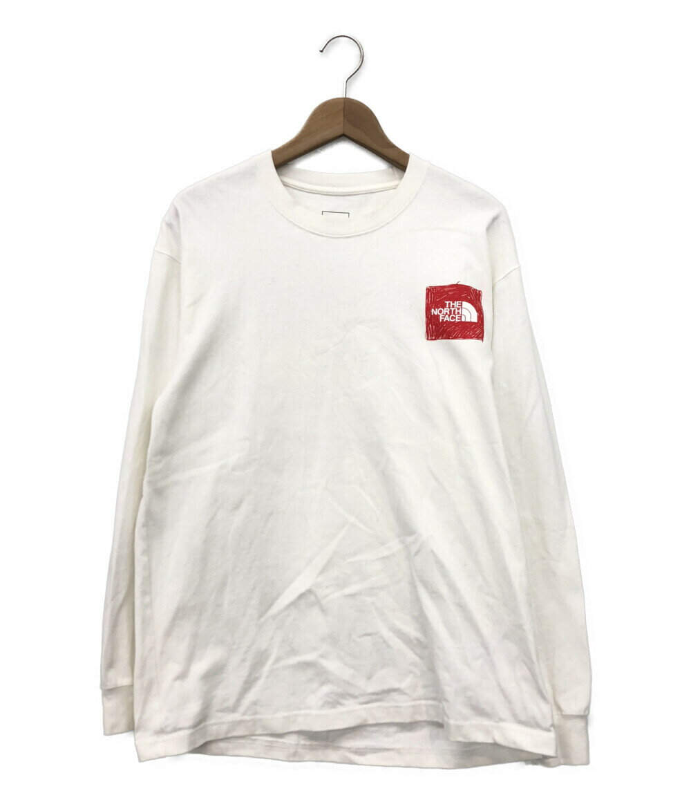 yÁz Um[XtFCX TVc Sleeve Graphic Tee NT32344 Y SIZE L (L) THE NORTH FACE