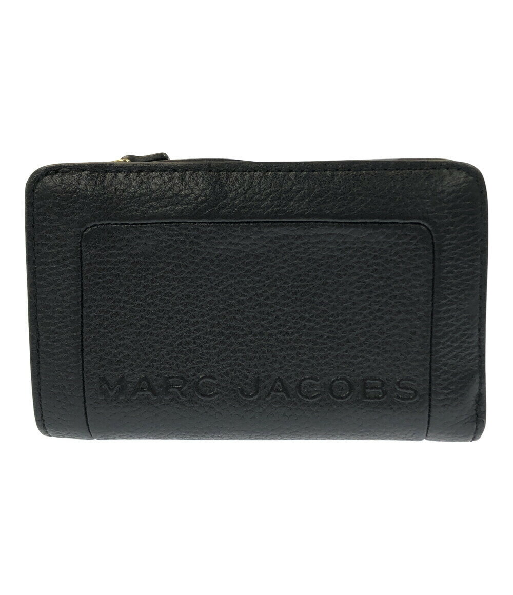 【5%OFFクーポン 18日0時～21日9：59迄】【中古】 マークジェイコブス 二つ折り財布 メンズ MARC JACOBS