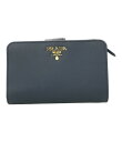 【5%OFFクーポン 7日9：59迄】【中古】 プラダ 二つ折り財布 サフィアーノ 1ML225 レディース PRADA