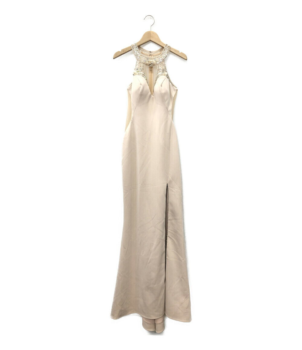 【中古】 サイドスリットドレス ビジュー付き レディース SIZE M (M) Angel R