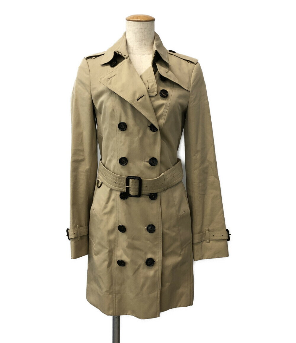 【3日20時〜4日19:59迄全品500円OFFクーポン】【中古】 バーバリー トレンチコート サンドリンガム ノバチェック レディース SIZE 36 (XS以下) BURBERRYのサムネイル