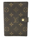 【中古】 ルイヴィトン 手帳カバー 6穴 アジェンダPM モノグラム R20005 レディース Louis Vuitton