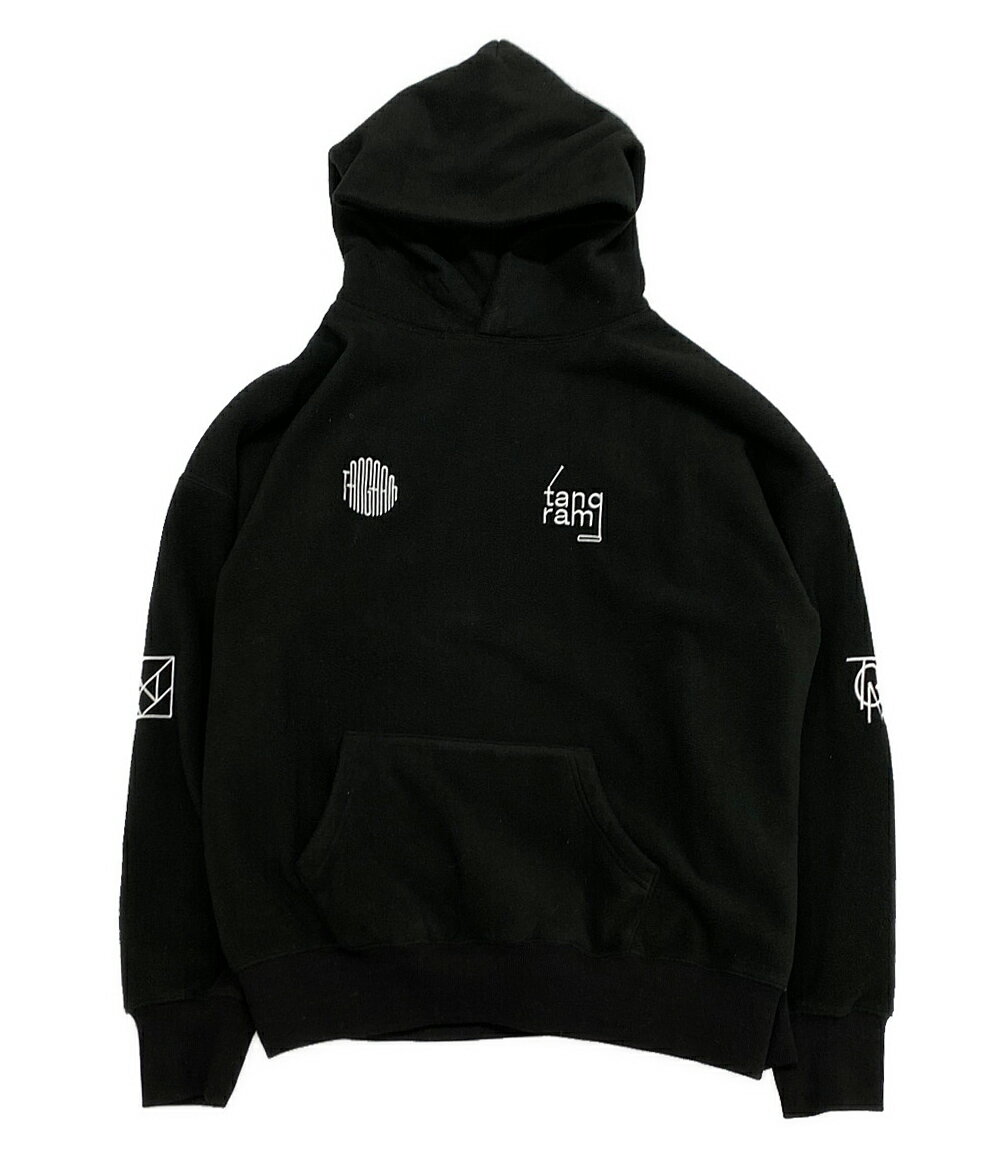 yÁz ^O t[Xp[J[ LOGO FLEECE HOODIE TGA-MF22 Y SIZE L TANGRAM