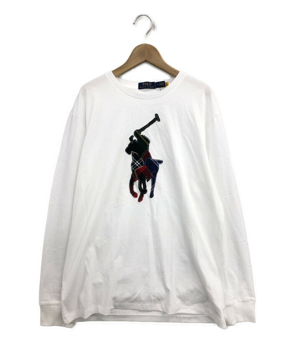 【5%OFFクーポン 18日0時～21日9：59迄】【中古】美品 長袖Tシャツ ポニー メンズ SIZE M (M) POLO RALPH LAUREN