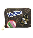 【5%OFFクーポン 7日9：59迄】【中古】 ルイヴィトン コインケース ジッピーコインパース モノグラム M63391 レディース Louis Vuitton