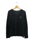 【5%OFF 7日9：59迄】【中古】 バーバリーブラックレーベル 長袖ニット メンズ SIZE 2 (M) BURBERRY BLACK LABEL