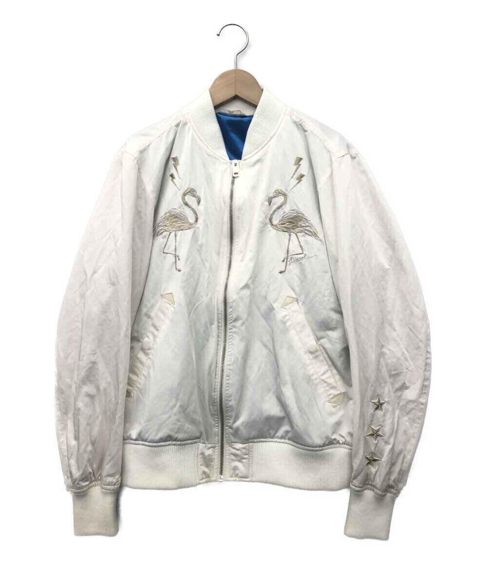 【5%OFFクーポン14日20時〜18日23:59迄】【中古】 ディーゼル スカジャン メンズ SIZE S (S) DIESEL