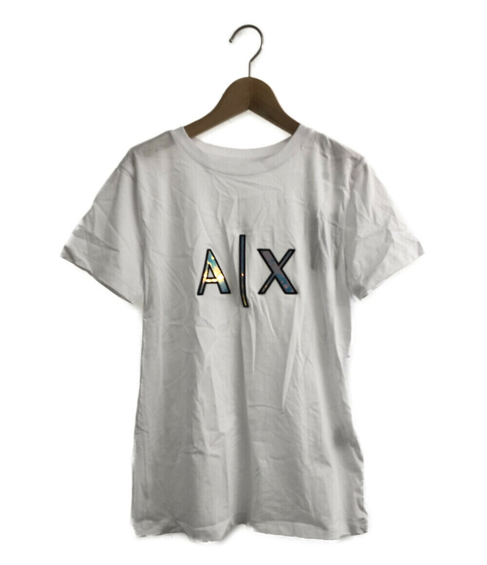 【5%OFFクーポン 18日0時～21日9：59迄】【中古】 アルマーニエクスチェンジ 半袖Tシャツ レディース SIZE S (S) ARMANI EXCHANGE