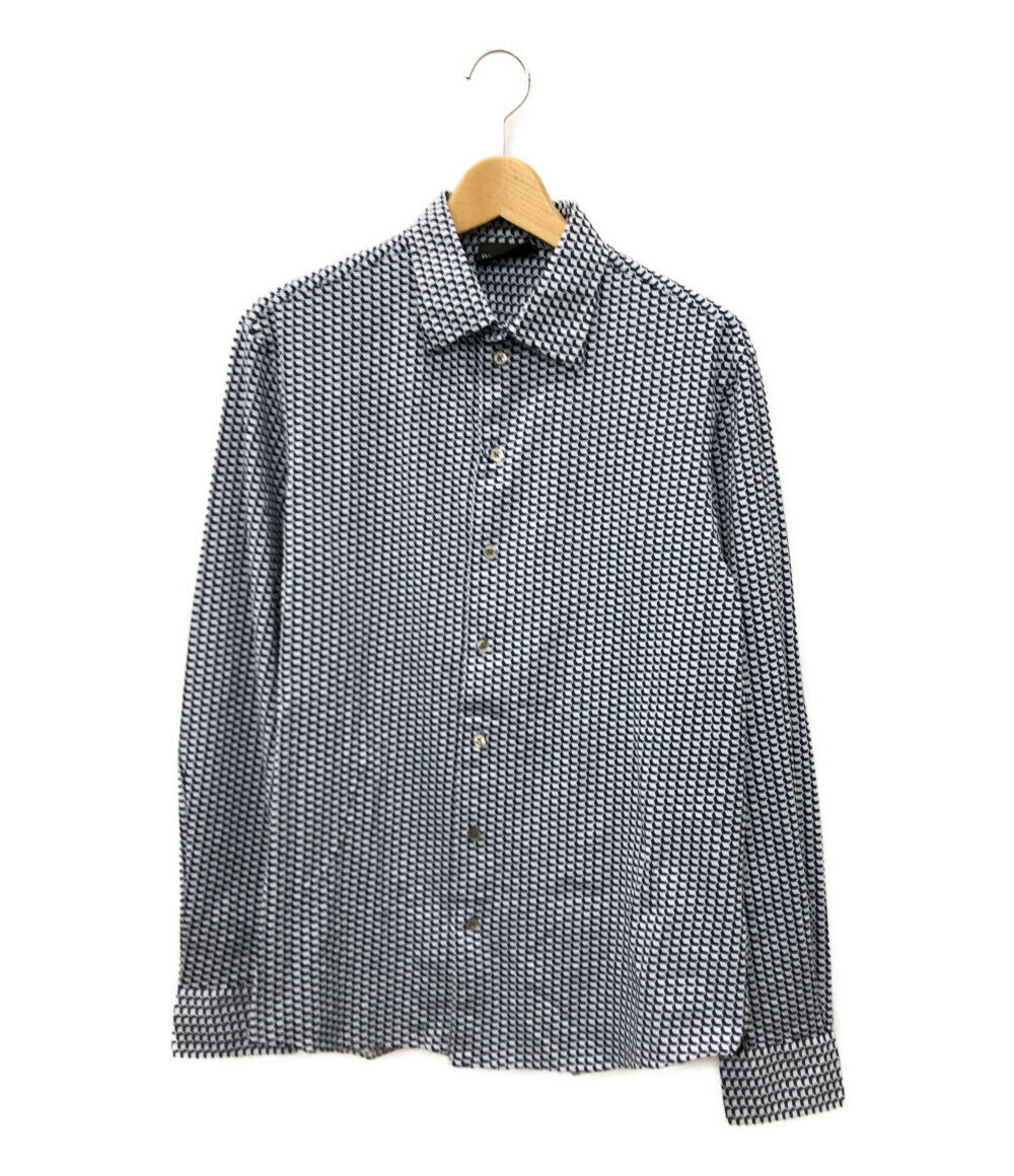 【5%OFFクーポン 18日0時～21日9：59迄】【中古】美品 エンポリオアルマーニ 長袖シャツ メンズ SIZE M (M) EMPORIO ARMANI