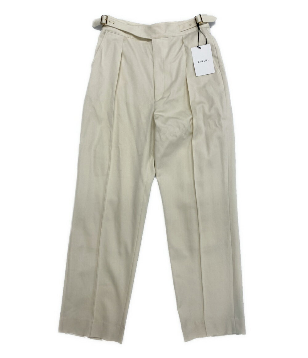 yÁz Nj pc wool chino wide 1-tuck gurkha pants 22AW Y SIZE 2 CULLNI