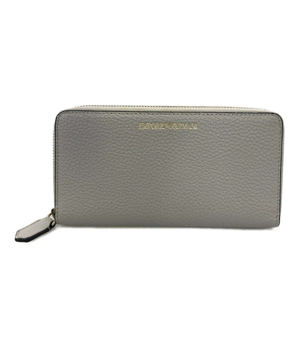 【先着クーポン9日20時～16日1：59迄】【中古】 エンポリオアルマーニ ラウンドファスナー長財布 レディース EMPORIO ARMANI