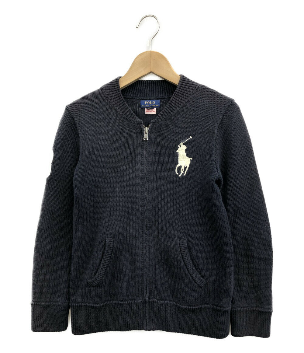 【5%OFFクーポン 18日0時～21日9：59迄】【中古】 ジップアップニット キッズ SIZE 7 (120サイズ) POLO RALPH LAUREN