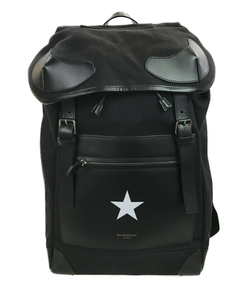 【先着クーポン9日20時～16日1：59迄】【中古】美品 ジバンシー リュック メンズ GIVENCHY