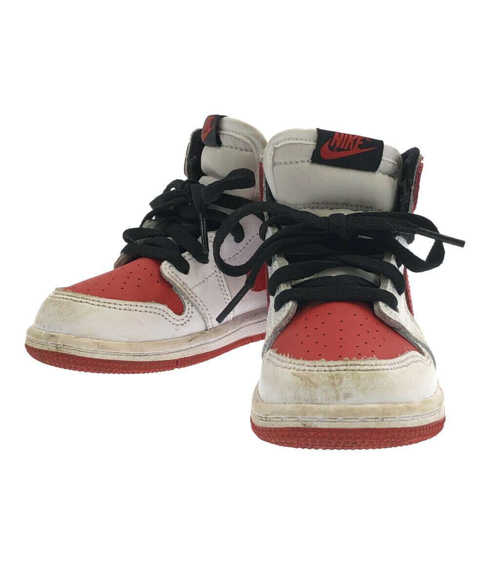 【先着クーポン9日20時～16日1：59迄】【中古】 ナイキ ハイカットスニーカー AIR JORDAN 1 HI OG AQ2665-161 キッズ SIZE 15 (M) NIKE