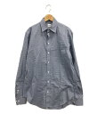 【5%OFFクーポン 7日9：59迄】【中古】美品 アルマーニコレッツォーニ 長袖ギンガムチェックシャツ メンズ (L) ARMANI COLLEZIONI