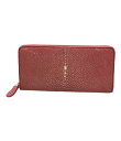 【全品P5倍×先着100名様全品5%OFFクーポン30日0時〜1日23:59迄】【中古】 ラウンドファスナー長財布 レディース WINS HOUSE