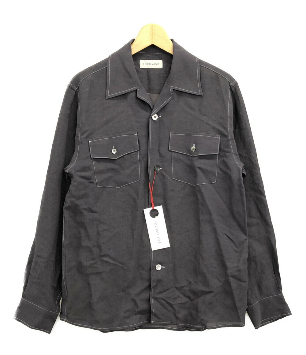 yÁzi Vc Open Collar Shirt Y SIZE S (S) ENCOMING