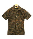 【全品P5倍×先着100名様全品5%OFFクーポン30日0時〜1日23:59迄】【中古】 オープンカラーシャツ メンズ SIZE YS CORSICA
