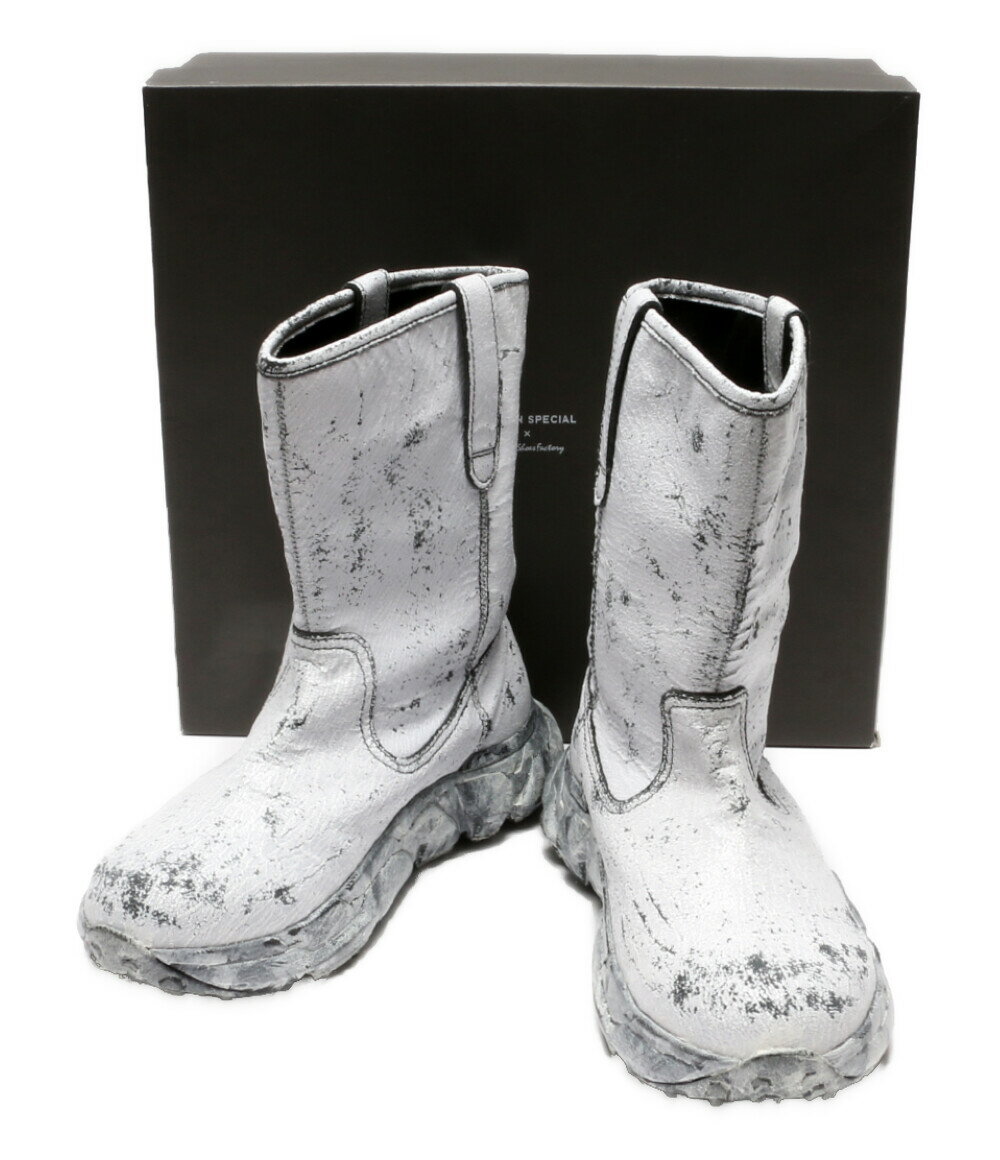 【中古】美品 メゾンスペシャル ブーツ Vibram Sole Pecos Boots メンズ SIZE 26.5 MAISONSPECIAL×SPECIAL SHOES FACTORY