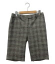 【先着クーポン16日1:59迄】【中古】 チェック柄ハーフパンツ レディース SIZE 36 (M) Rene INTERNATIONAL