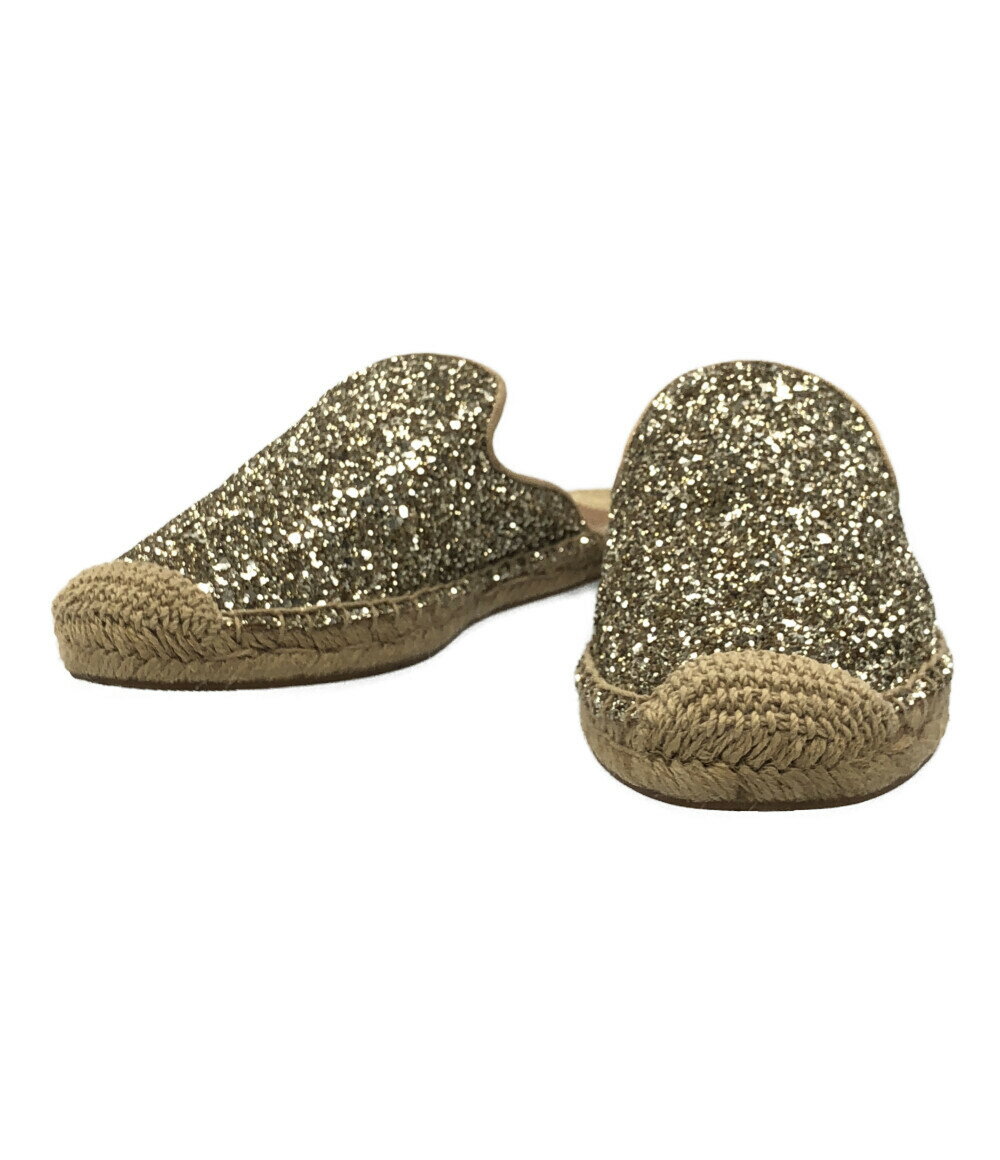 【中古】 トリーバーチ ミュール サボサンダル ラメ レディース SIZE 5M (XS以下) TORY BURCH