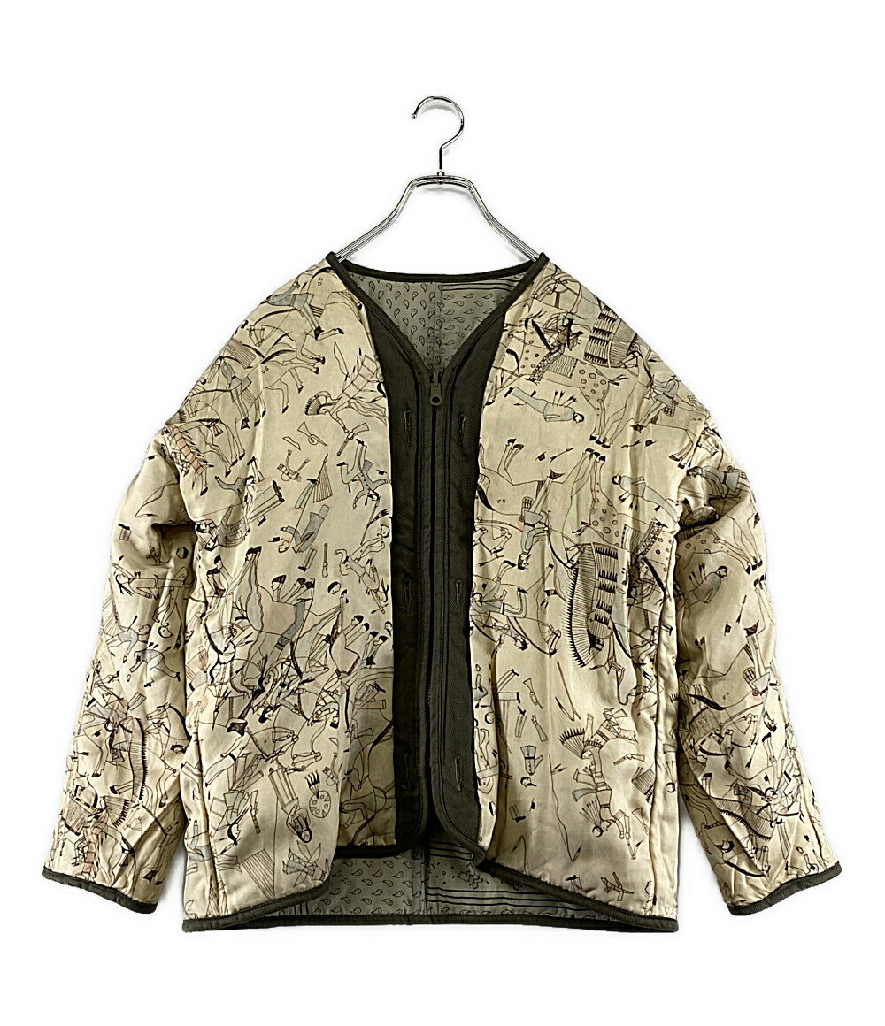 【中古】 ダブルエムブイ ビズビム ブルゾン リバーシブル KIMONO LINER JKT レディース SIZE 1 WMV visvim