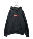 【中古】 シュプリーム パーカー 21AW Box Logo チャコールグレー メンズ SIZE S Supreme