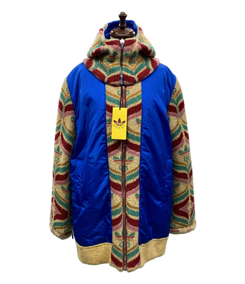 【先着クーポン27日1:59迄】【中古】 グッチ ブルゾン 717683 ブルゾン ニットナイロン レディース SIZE S GUCCI×adidas