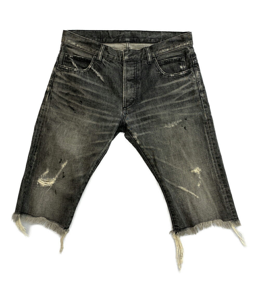 【中古】 バルマン デニムショートパンツ カットオフショーツ メンズ SIZE 29/L BALMAIN