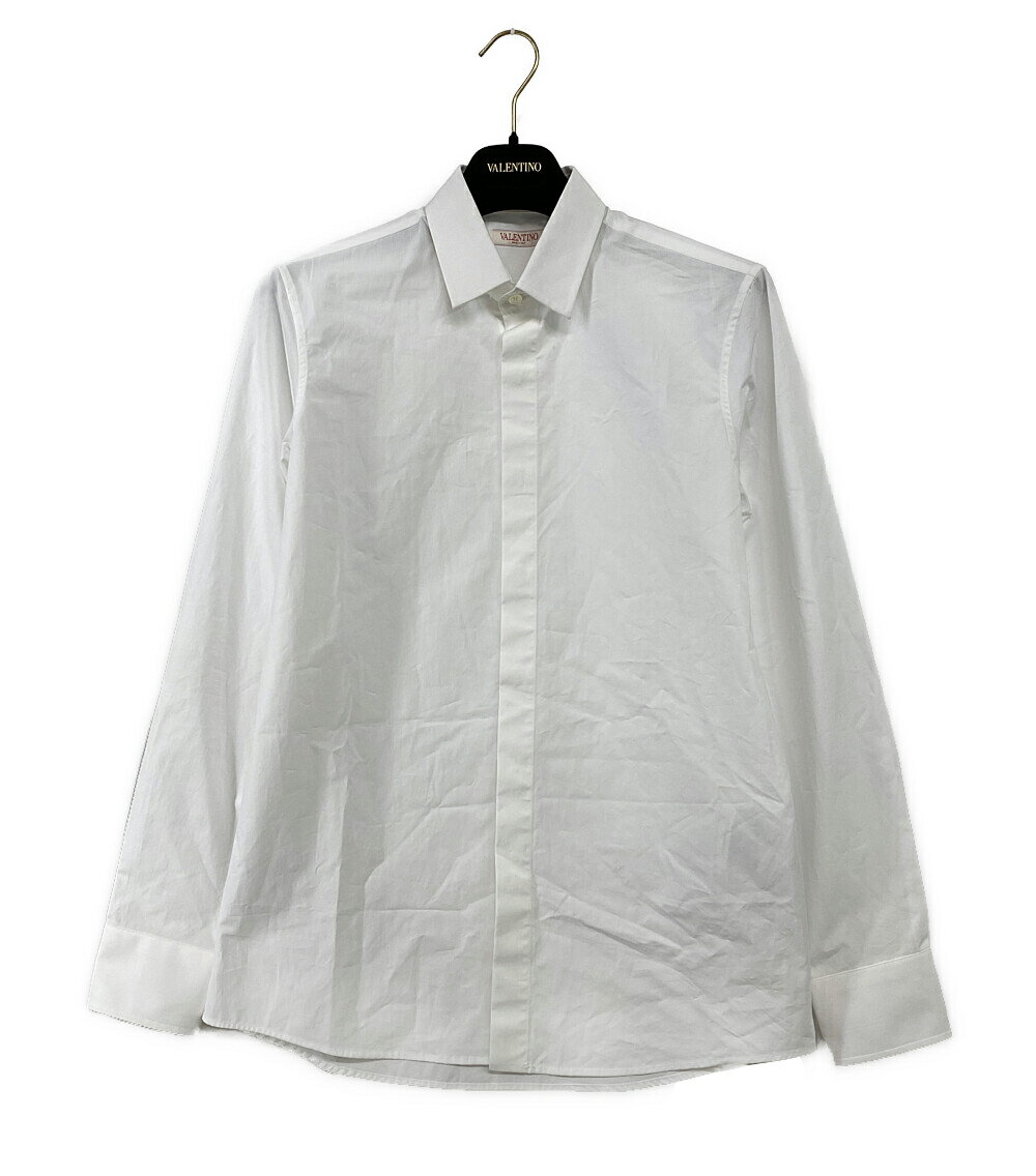 VALENTINO ヴァレンティノ ブラウス シルク長袖シャツ　中古品 VALENTINO ヴァレンティノ ブラウス シルク長袖シャツ 中古品