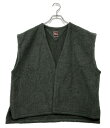【中古】 イッセイミヤケ ベスト WOOL VEST MH34468 メンズ SIZE 9 ISSEY MIYAKE