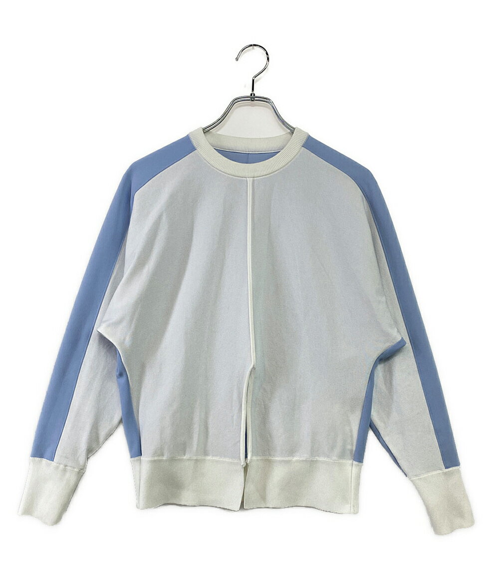 【中古】 ランバンコレクション スウェット 切替 レディース SIZE 38 LANVIN COLLECTION