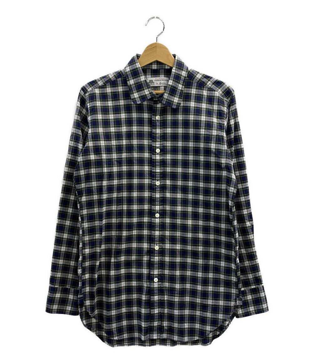 【中古】 ブリッラペルイルグスト 長袖シャツ THOMAS MASON 2024ss メンズ SIZE 16/41 Brilla per il gusto