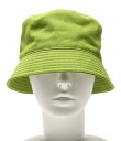【中古】 プラダ バケットハット 2HC137 ライトグリーン 三角プレート メンズ SIZE L PRADA