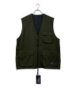 【中古】美品 ユナイテッドトウキョウ リバーシブルベスト OLMETEX×WOOL GABARDINE メンズ SIZE 2 UNITED TOKYO