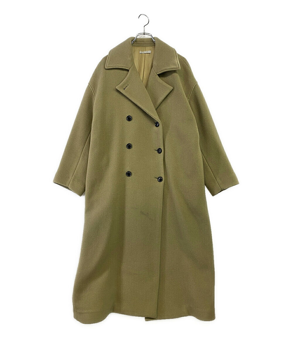 【中古】 カーサフライン ウールロングテーラードコート レディース SIZE F Casa fline