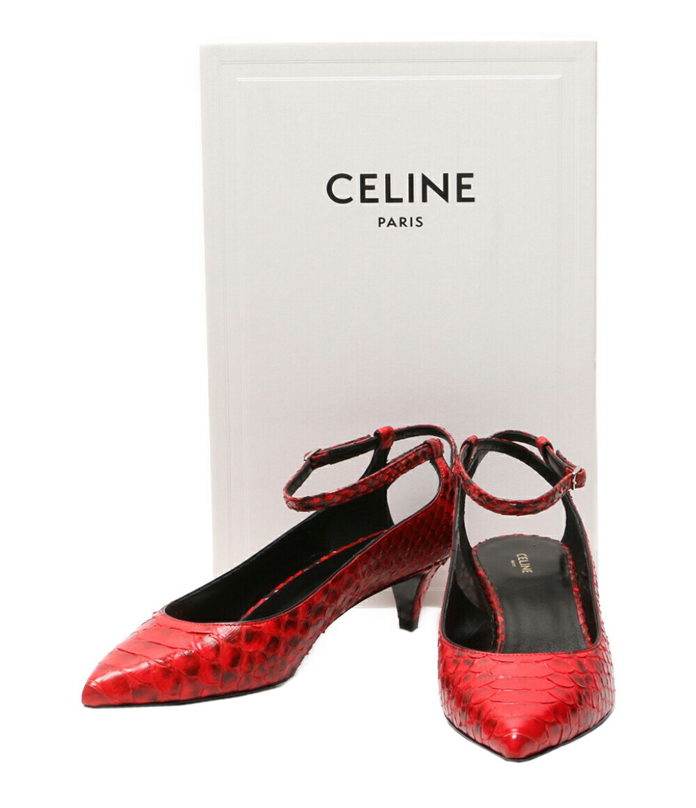 美品CELINE セリーヌ パイソン柄フラットサンダル 楽天市場】パイソン(ブランドセリーヌ)(靴)の通販