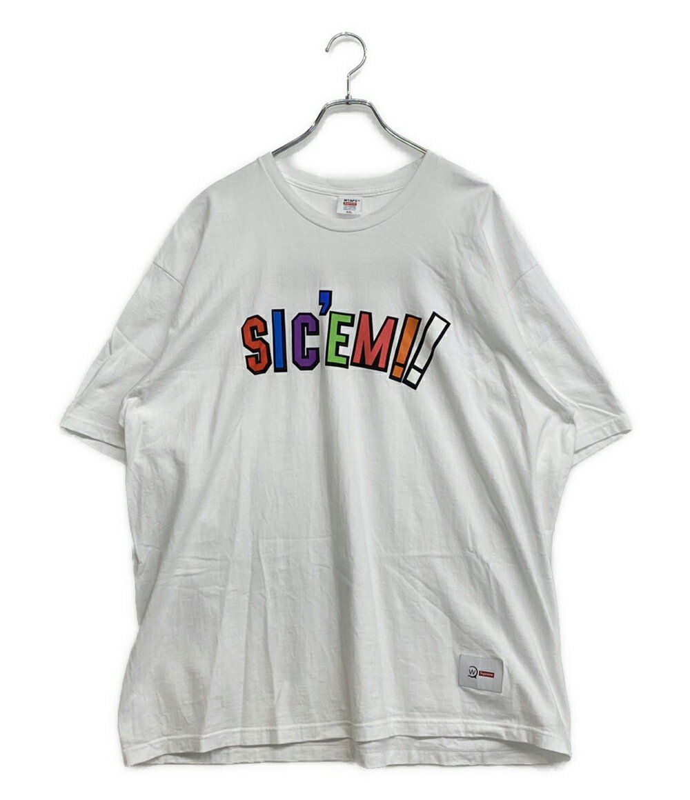 【中古】 シュプリーム ダブルタップス 半袖Tシャツ WTAPS Sic'em! Tee メンズ SIZE XXL Supreme×WTAPS