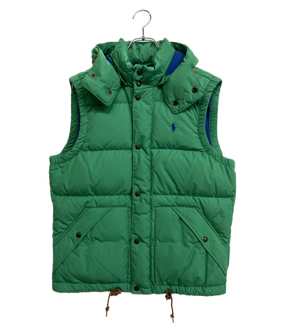 【入手困難】polo Ralph Lauren ダウンベスト グリーン L 楽天市場】POLO ダウンベスト(カラーグリーン)(メンズ