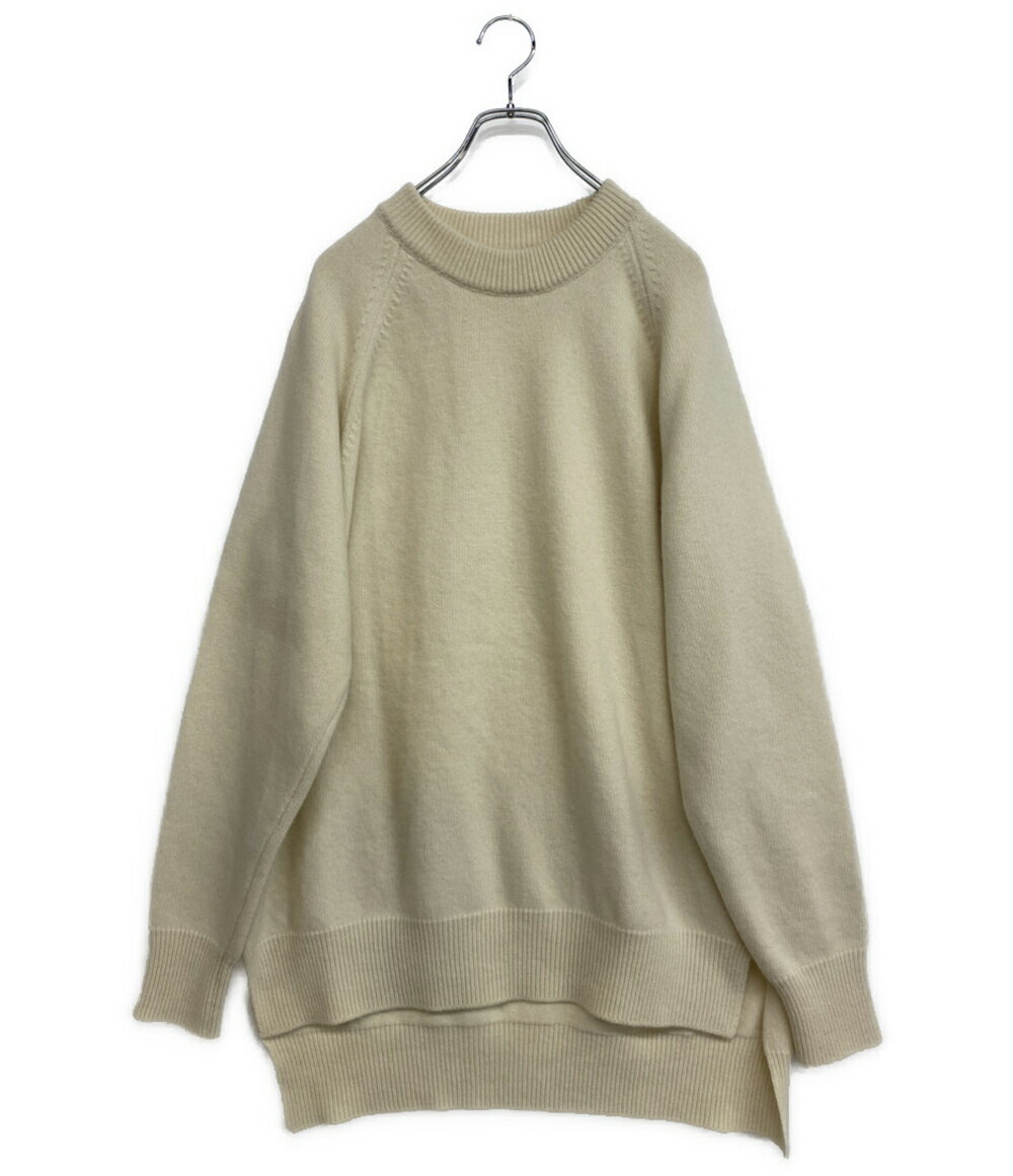 【中古】 ジルサンダー ニット サイドスリットオーバーサイズニット 19AW メンズ SIZE 48 JIL SANDER