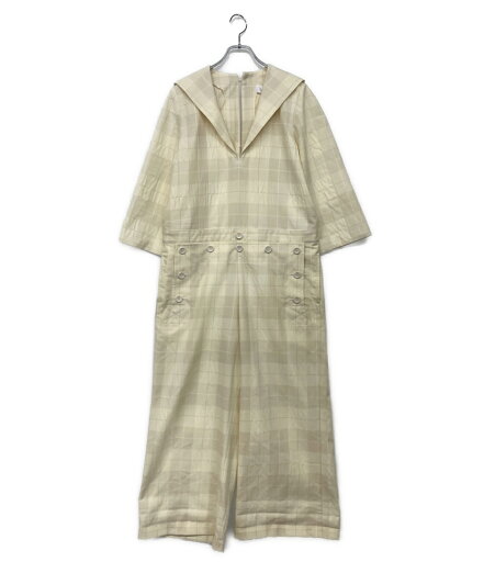 【中古】 タオ コムデギャルソン スキッパーセーラーカラーオールインワン 七分袖 24AW TN-A005 レディース SIZE M tao COMME des GARCONS 【中古】 タオ コムデギャルソン スキッパーセーラーカラーオールインワン 七分袖 24AW TN-A005 レディース SIZE M tao COMME des GARCONS
